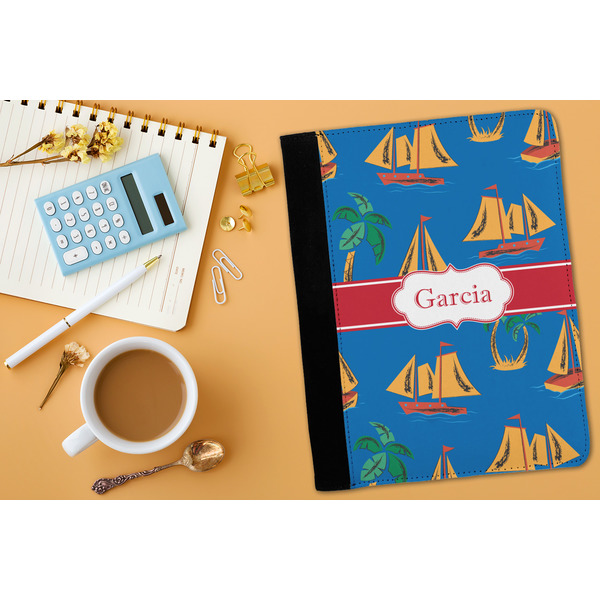 Boats & Palm Trees Medium Padfolio - LIFESTYLE (adult)