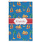 Boats & Palm Trees Microfiber Golf Towels - FRONT