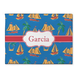 Boats & Palm Trees Microfiber Screen Cleaner (Personalized)