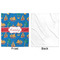 Boats & Palm Trees Minky Blanket - 50"x60" - Single Sided - Front & Back