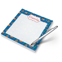Boats & Palm Trees Notepad (Personalized)