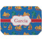 Boats & Palm Trees Octagon Placemat - Single front