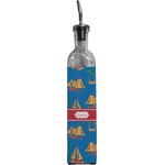 Boats & Palm Trees Oil Dispenser Bottle (Personalized)