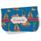 Boats & Palm Trees Burp Cloth - Fleece w/ Name or Text