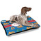 Boats & Palm Trees Outdoor Dog Beds - Large - IN CONTEXT