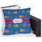 Boats & Palm Trees Outdoor Pillow