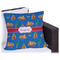Boats & Palm Trees Outdoor Pillow - 16" (Personalized)