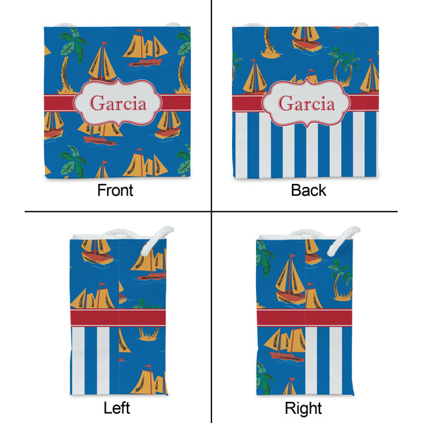 Boats & Palm Trees Party Favor Gift Bag - Gloss - Approval