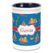 Boats & Palm Trees Ceramic Pencil Holders - Blue