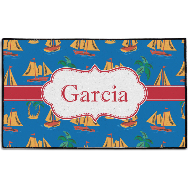 Boats & Palm Trees Personalized - 60x36 (APPROVAL)