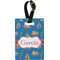 Boats & Palm Trees Personalized Rectangular Luggage Tag