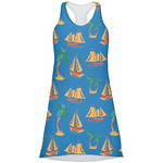 Boats & Palm Trees Racerback Dress (Personalized)