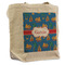 Boats & Palm Trees Reusable Cotton Grocery Bag - Single (Personalized)
