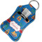 Boats & Palm Trees Sanitizer Holder Keychain - Small in Case