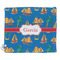 Boats & Palm Trees Security Blanket - Front View