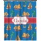 Boats & Palm Trees Extra Long Shower Curtain - 70"x84" (Personalized)