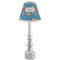 Boats & Palm Trees Small Chandelier Lamp - LIFESTYLE (on candle stick)