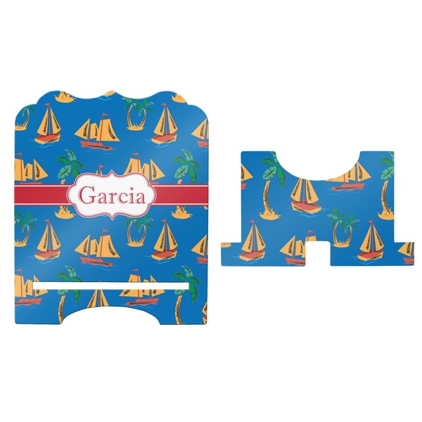 Boats & Palm Trees Stylized Tablet Stand - Apvl