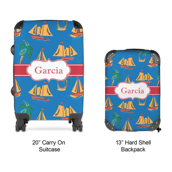 Boats & Palm Trees Suitcase Set 4 - APPROVAL