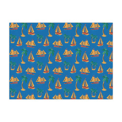 Boats & Palm Trees Tissue Paper Sheets