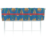 Boats & Palm Trees Valance (Personalized)