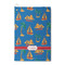 Boats & Palm Trees Waffle Weave Golf Towel - Front/Main