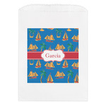 Boats & Palm Trees Treat Bag (Personalized)
