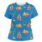 Boats & Palm Trees Womens Crew Neck T Shirt - Main