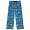 Boats & Palm Trees Womens Pjs - Flat Front