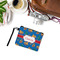 Boats & Palm Trees Wristlet ID Cases - LIFESTYLE