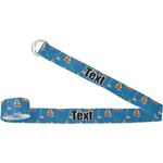 Boats & Palm Trees Yoga Strap (Personalized)
