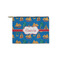 Boats & Palm Trees Zipper Pouch Small (Front)
