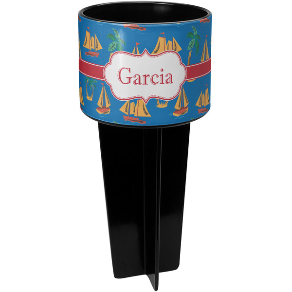 Boats & Palm Trees spiker_black_apvl