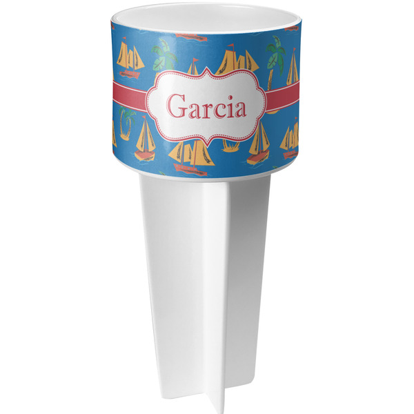 Boats & Palm Trees spiker_white_apvl