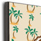 Palm Trees 11x14 Wood Print - Closeup