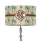 Palm Trees 12" Drum Lamp Shade - Fabric (Personalized)