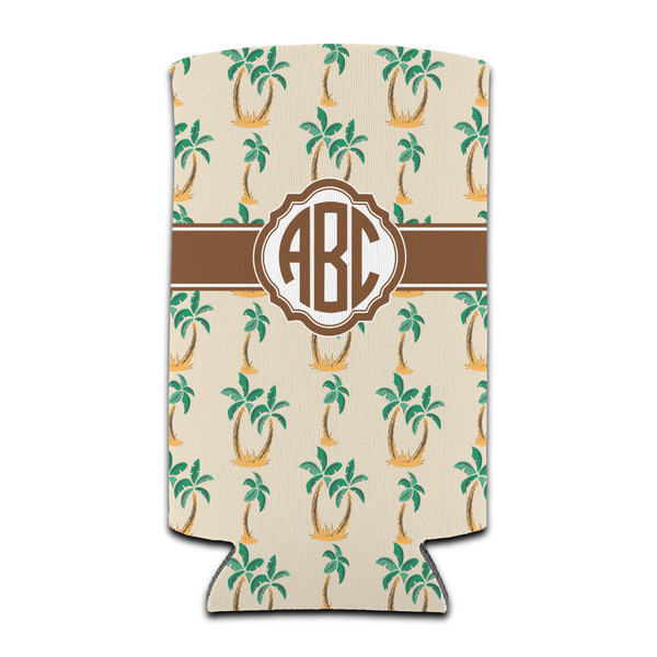 Custom Palm Trees Can Cooler (tall 12 oz) (Personalized)