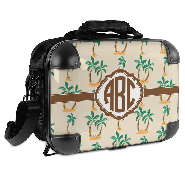 Custom Palm Trees Hard Shell Briefcase (Personalized)