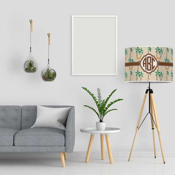 Palm Trees 16" Drum Lampshade - LIFESTYLE