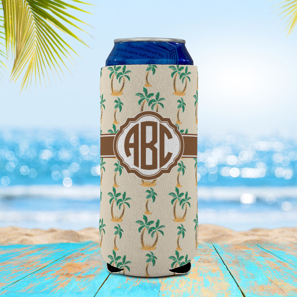 Palm Trees 16oz Can Sleeve - LIFESTYLE