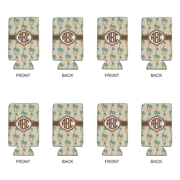 Palm Trees 16oz Can Sleeve - Set of 4 - APPROVAL