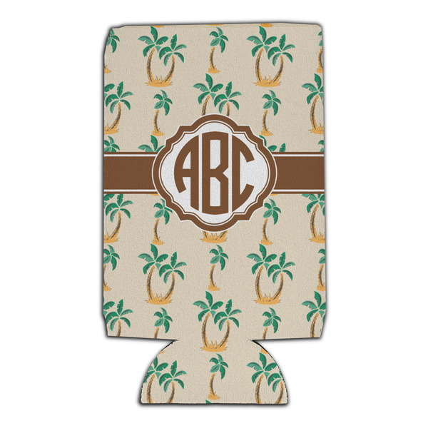Palm Trees 16oz Can Sleeve - Set of 4 - FRONT