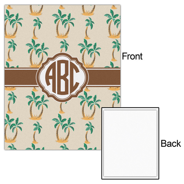 Palm Trees 16x20 - Matte Poster - Front & Back