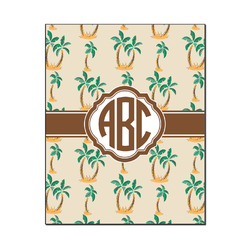 Palm Trees Wood Print - 16x20 (Personalized)