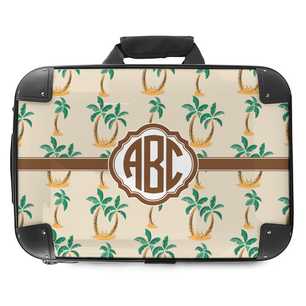 Custom Palm Trees Hard Shell Briefcase - 18" (Personalized)