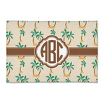 Palm Trees Patio Rug (Personalized)