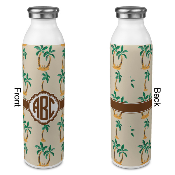 Palm Trees 20oz Water Bottles - Full Print - Approval