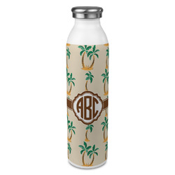 Palm Trees 20oz Stainless Steel Water Bottle - Full Print (Personalized)