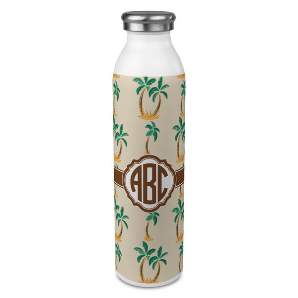 Custom Palm Trees 20oz Stainless Steel Water Bottle - Full Print (Personalized)