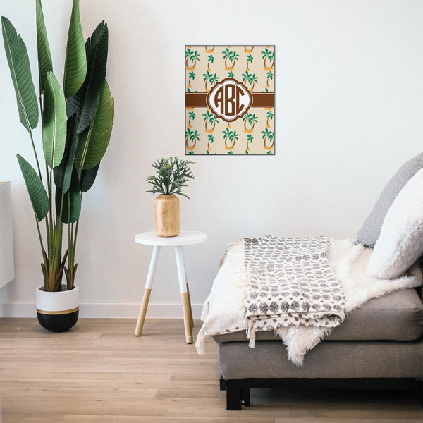 Palm Trees 20x24 Wood Print - In Context